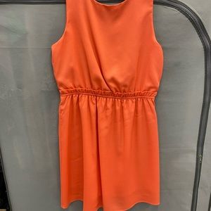 Silk backless summer dress